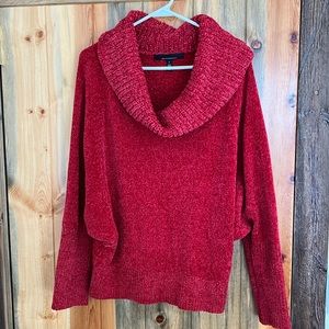 White House Black Market chenille sweater